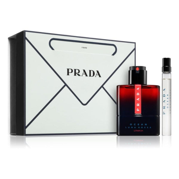 Luna Rossa Ocean Gift Set by Prada – Le Parfum 50ml 10ml Spray