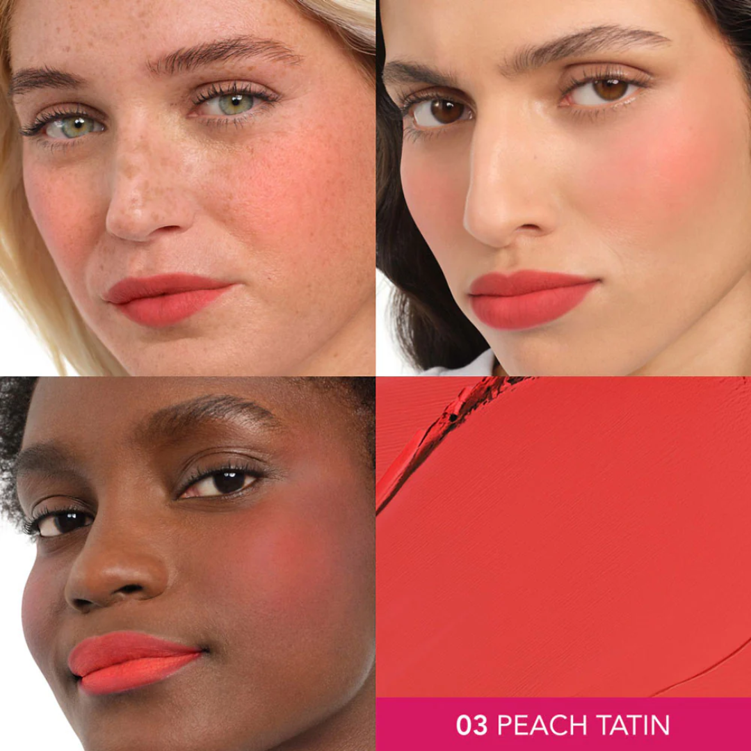 Blush Macaron Melt Lip & Cheek Flush - 03 Peach Tatin
