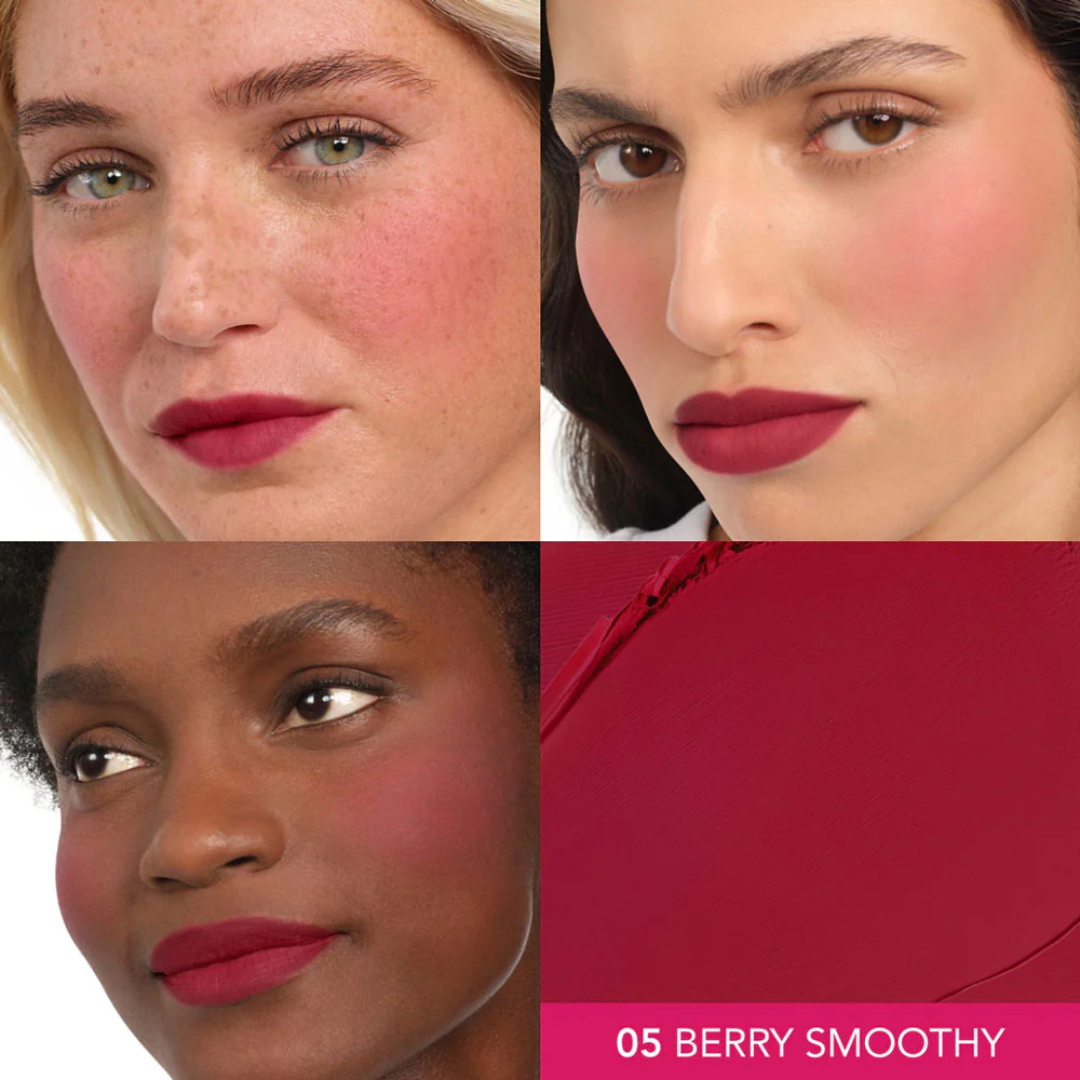 Blush Macaron Melt Lip & Cheek Flush - 05 Berry Smoothy