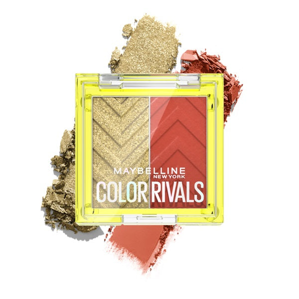 Maybelline New York Color Rivals Waterproof Eyeshadow Palette Duo | Loolia Closet