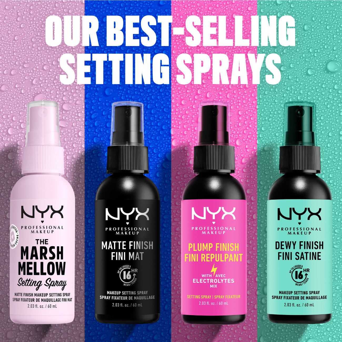 Makeup Setting Spray - Matte Finish, Lightweight, Long-Lasting 60ml