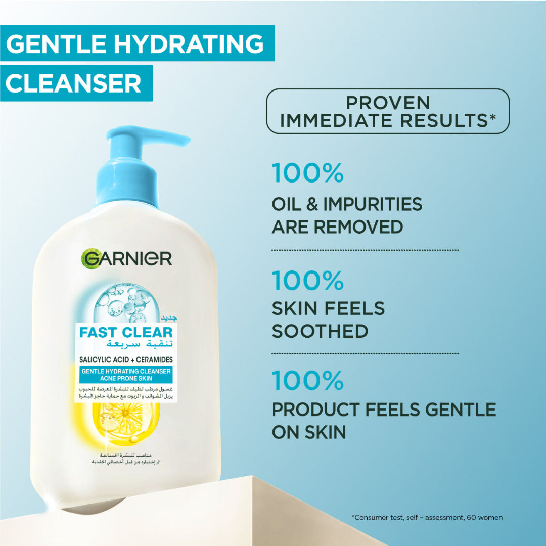 Fast Clear Gentle Cleanser Hydrating Face Wash