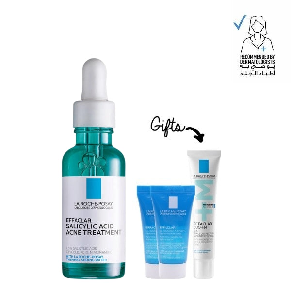 Effaclar Acne Serum + FREE Effaclar Duo +M 15ml & 2x Effaclar Foaming Gel 15 ML