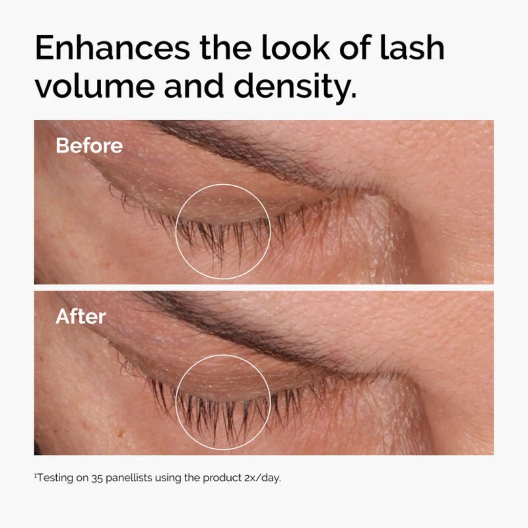 Multi-Peptide Lash and Brow Serum - Before & After