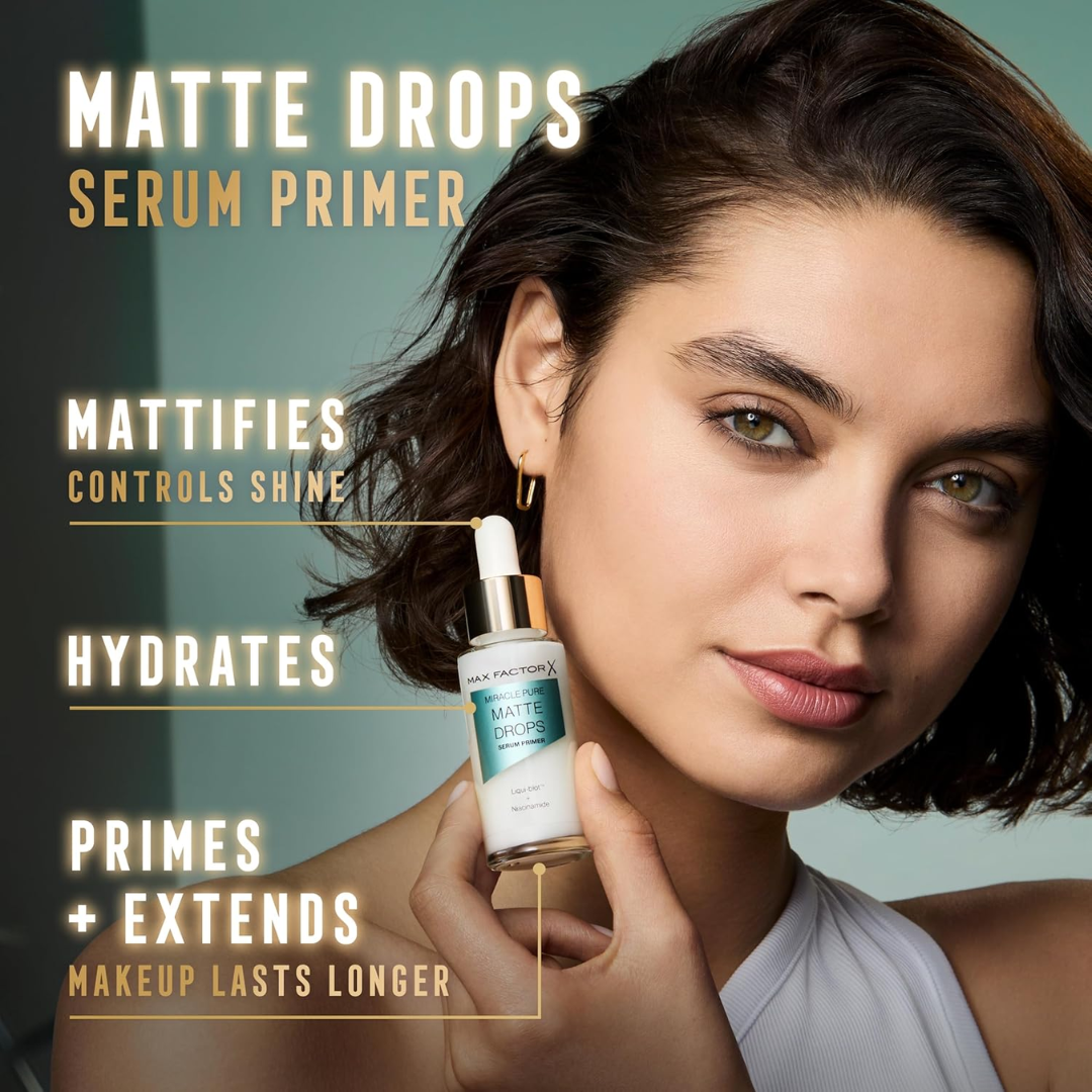Miracle Pure Matte Drops Serum Primer - Benefits