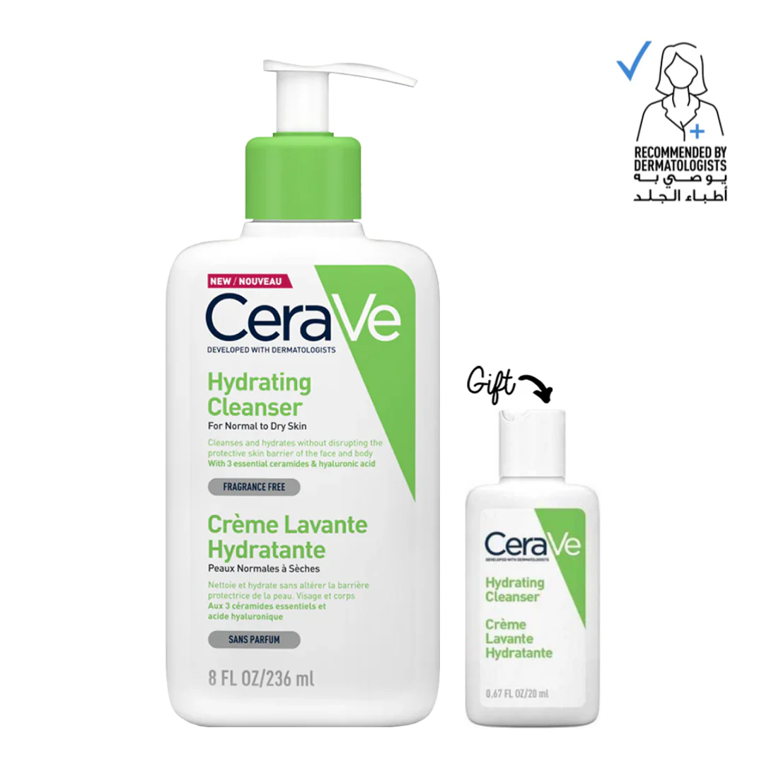 Hydrating Cleanser 236 ML + FREE Hydrating Cleanser 20 ML