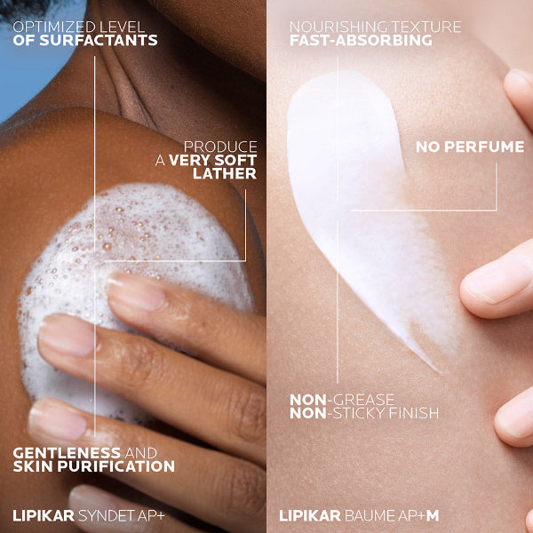 Lipikar Moisturising Balm AP+M - Benefits