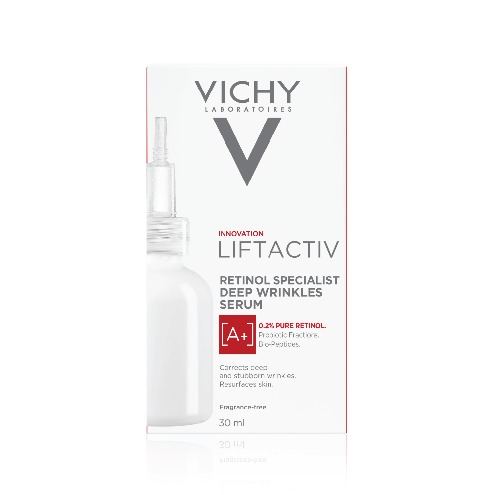 LiftActiv Retinol Specialist Deep Wrinkle and Anti-Aging serum - Packaging