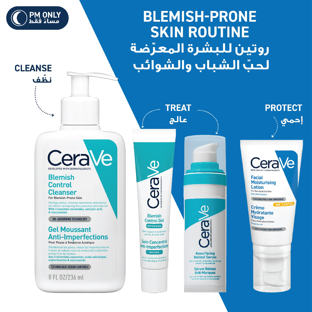CeraVe Blemish-Prone Skin Routine