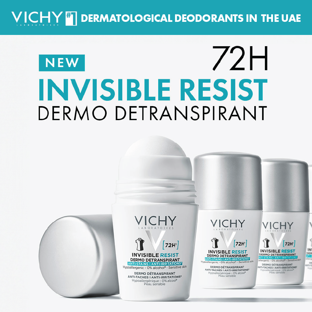 Invisible Resist 72h Anti-Stain Roll-On