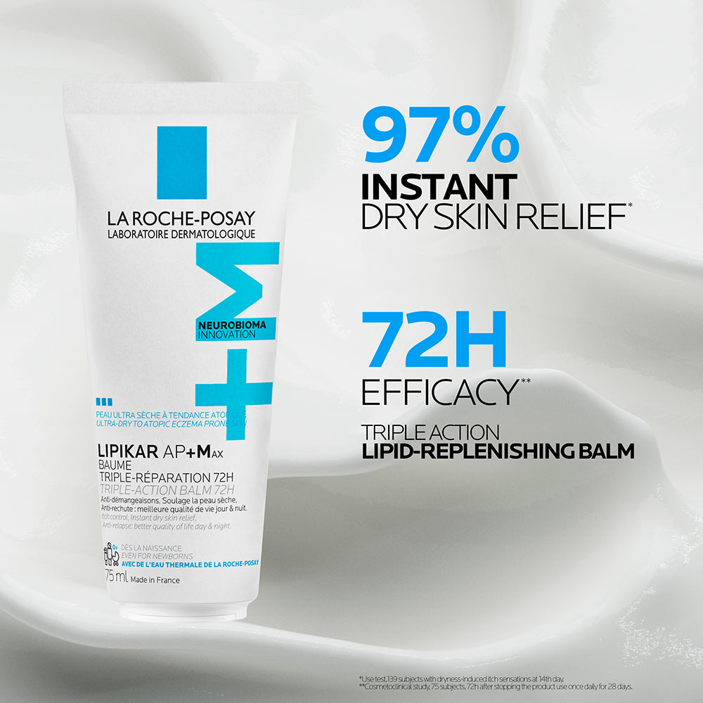 Lipikar AP+Max Triple-Action Balm 72H 75mL
