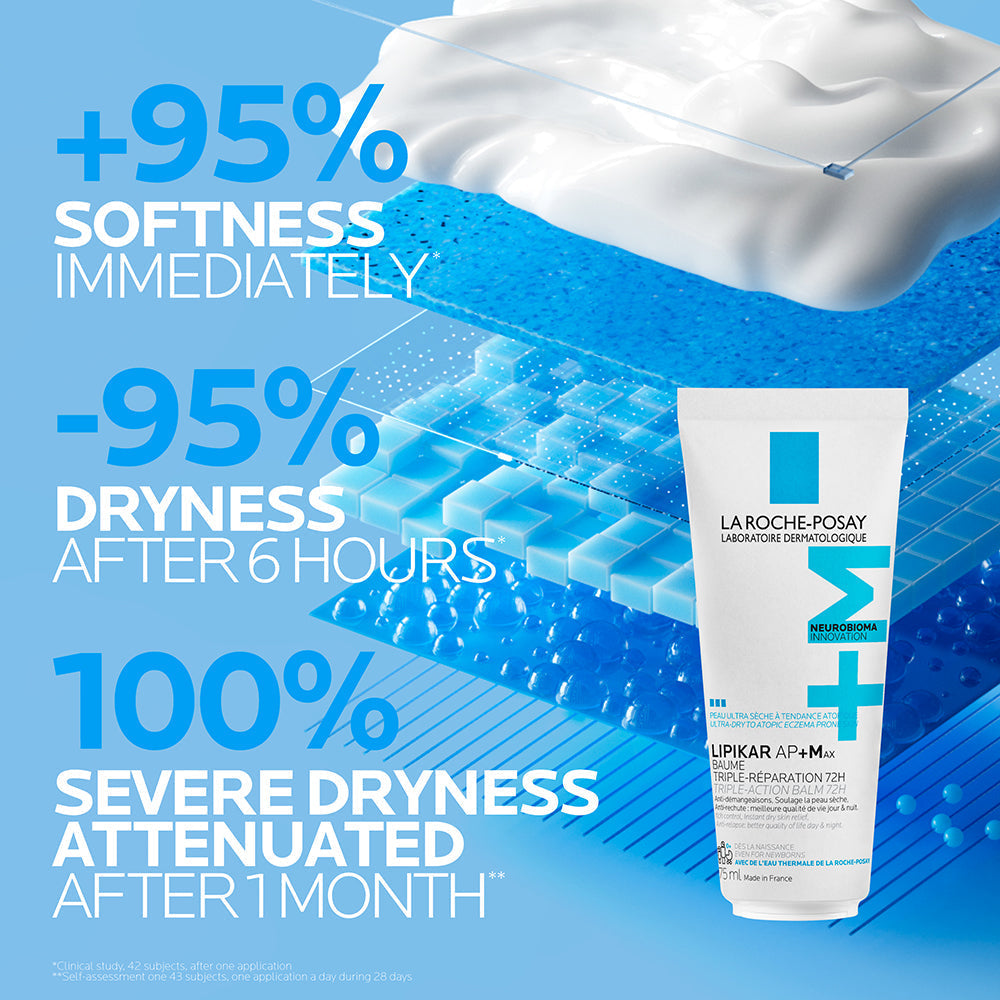 Lipikar AP+Max Triple-Action Balm 72H 75mL