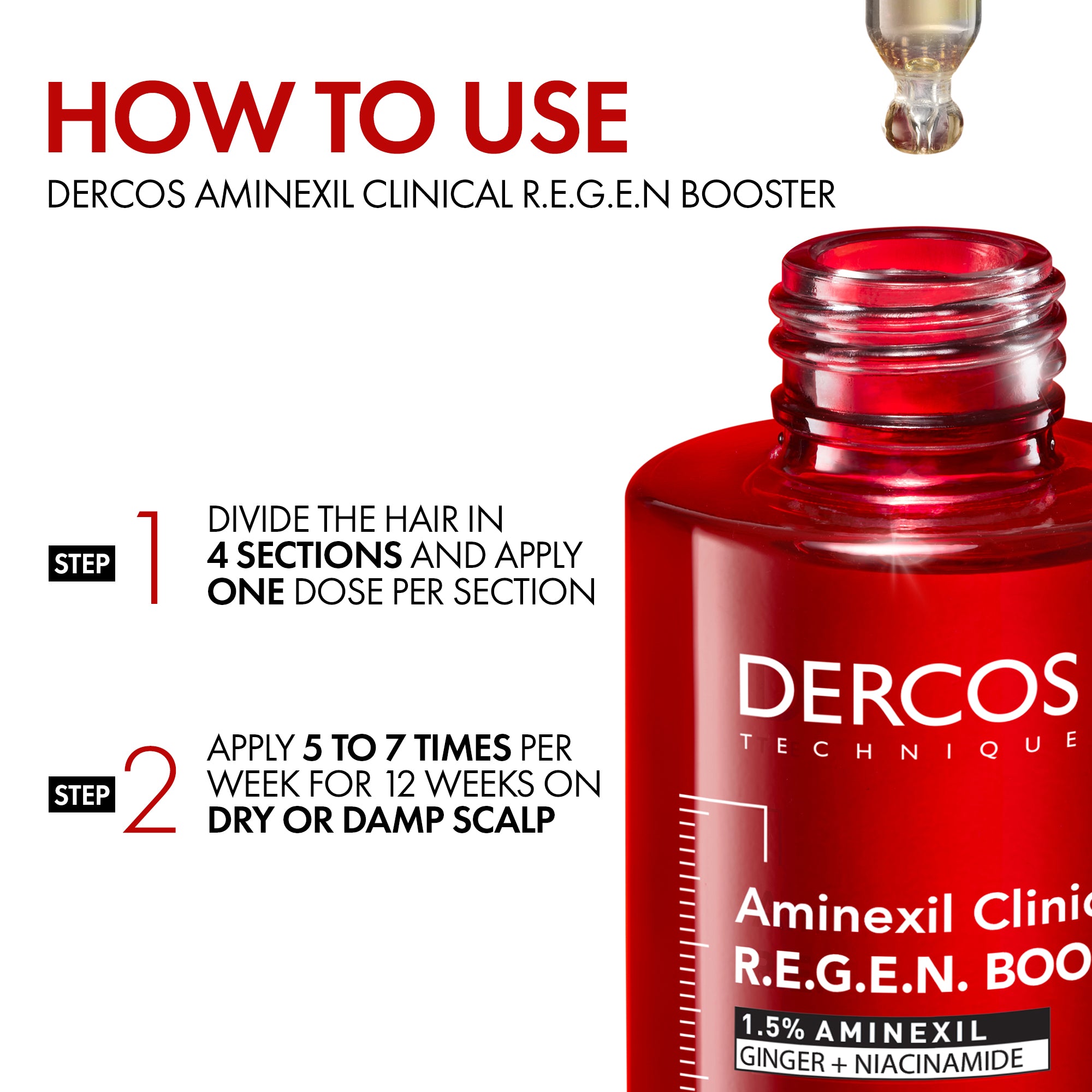 Dercos Aminexil Clinical R.E.G.E.N. Booster 90ml