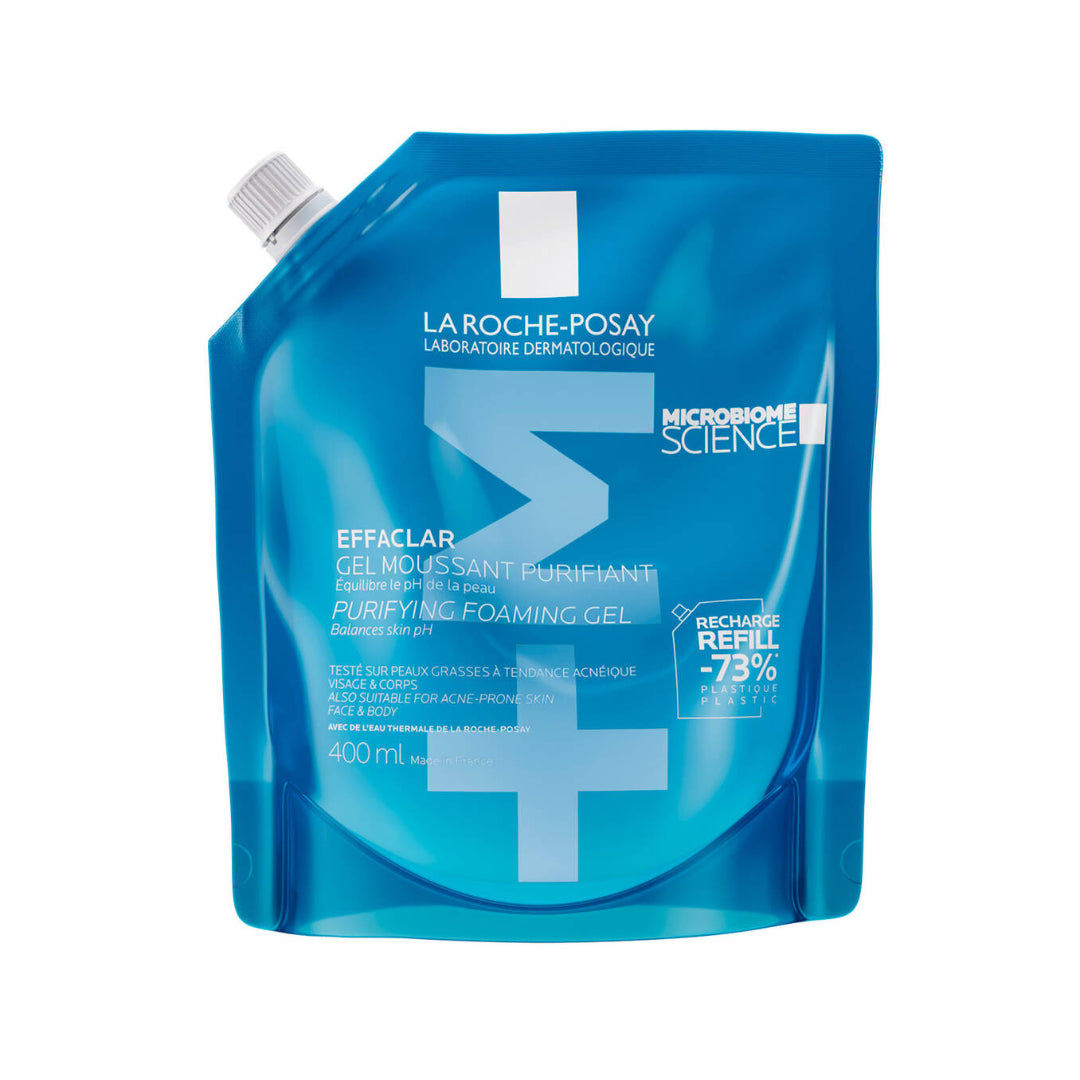 Effaclar Purifying Cleansing Gel & Refill Pouch For Blemish-Prone Skin