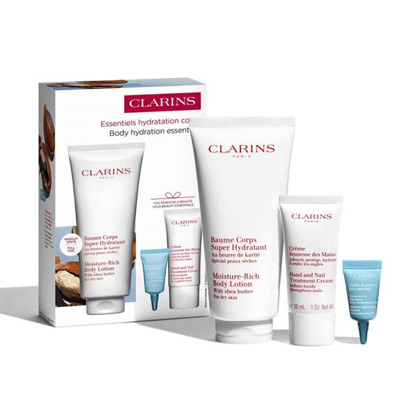 Clarins Vp Baume Corps+ Mini Mains + Lip Reparateur