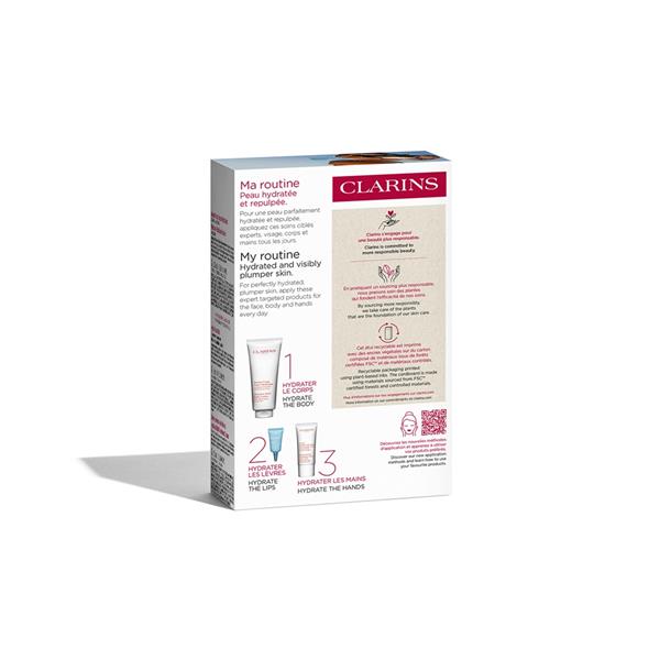 Clarins Vp Baume Corps+ Mini Mains +Lip Reparateur