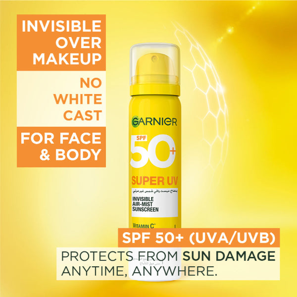 Super UV Invisible Air Mist - Benefits