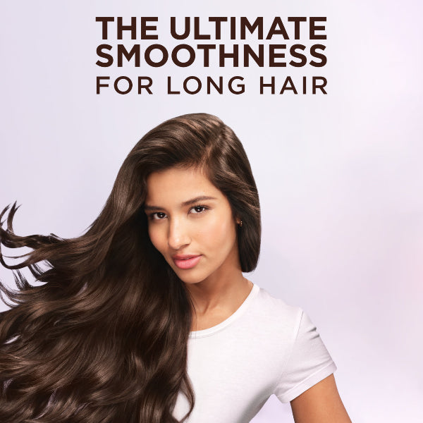 Garnier Ultra Doux Rice Water Hair Silk Smoothing Serum For Long Hair and High Shine- 115 ML