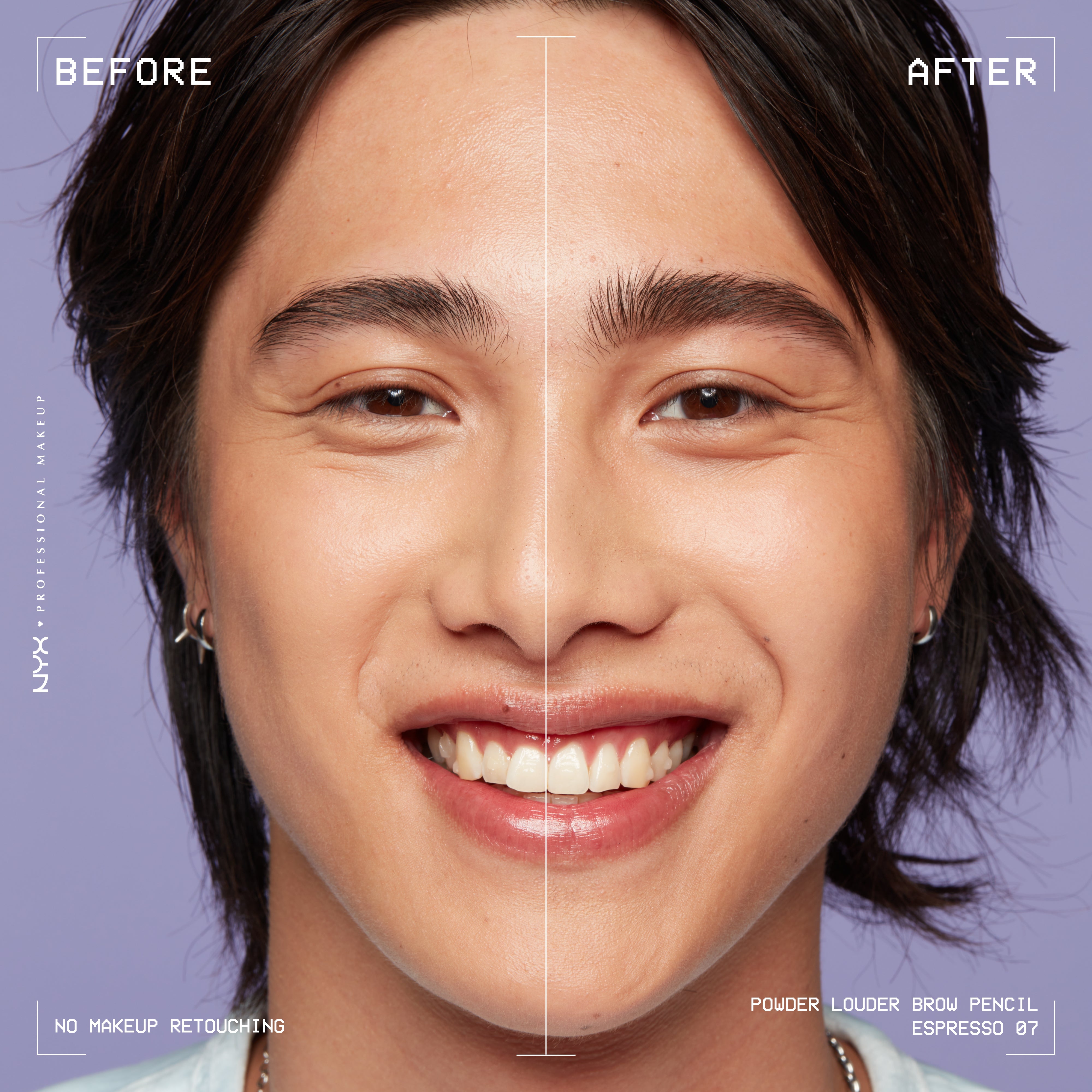 Powder Louder, Brow Pencil, 12Hr Wear, Buildable Micro-Fibers