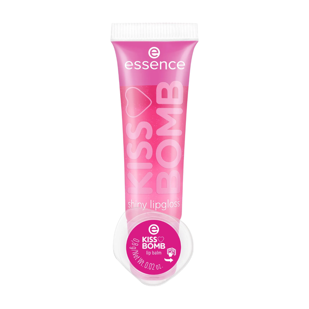 Essence Kiss Bomb Shiny Lipgloss & Lip Balm