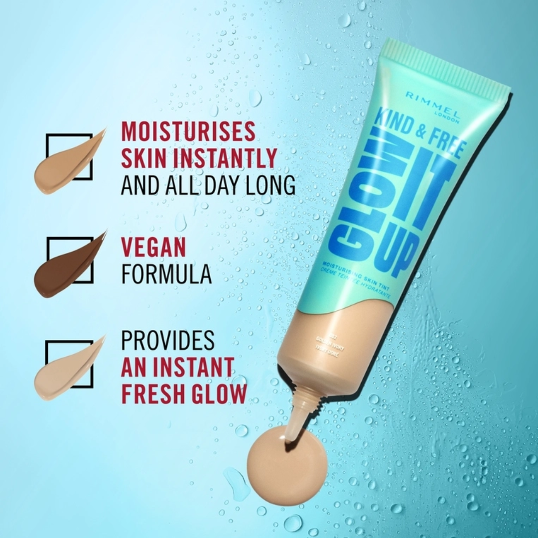 Kind & Free Glow It Up Moisturising Skin Tint - Benefits