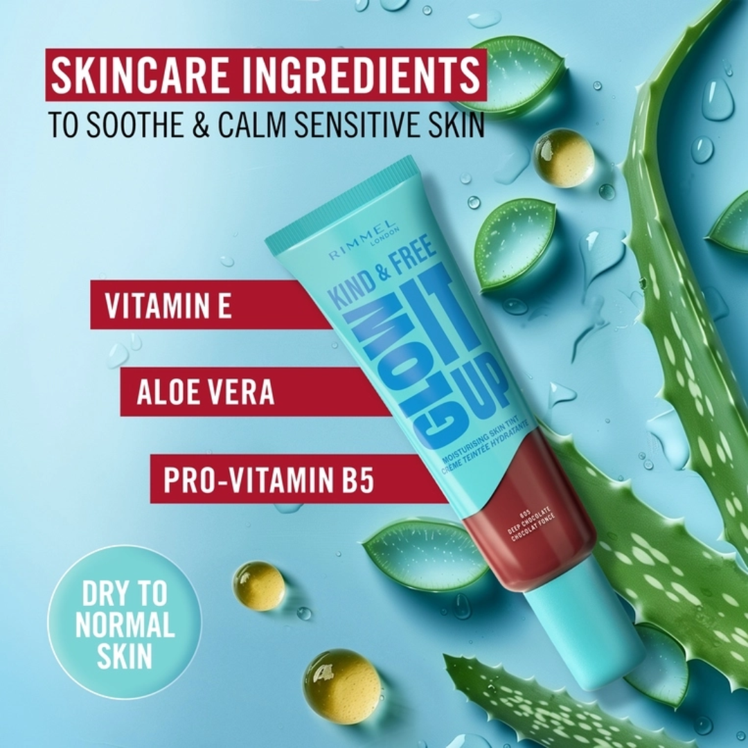 Kind & Free Glow It Up Moisturising Skin Tint - Ingredients