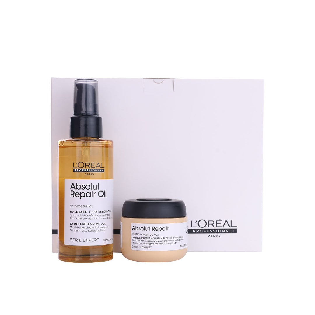 Absolut Repair Oil and Travel Size Mask Copack