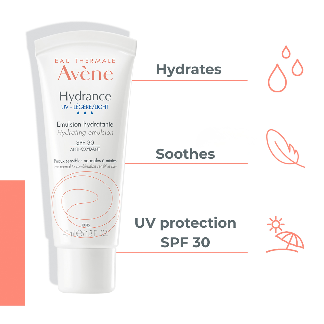 Hydrance UV Light SPF 30 Emulsion + FREE Cleansing Foam
