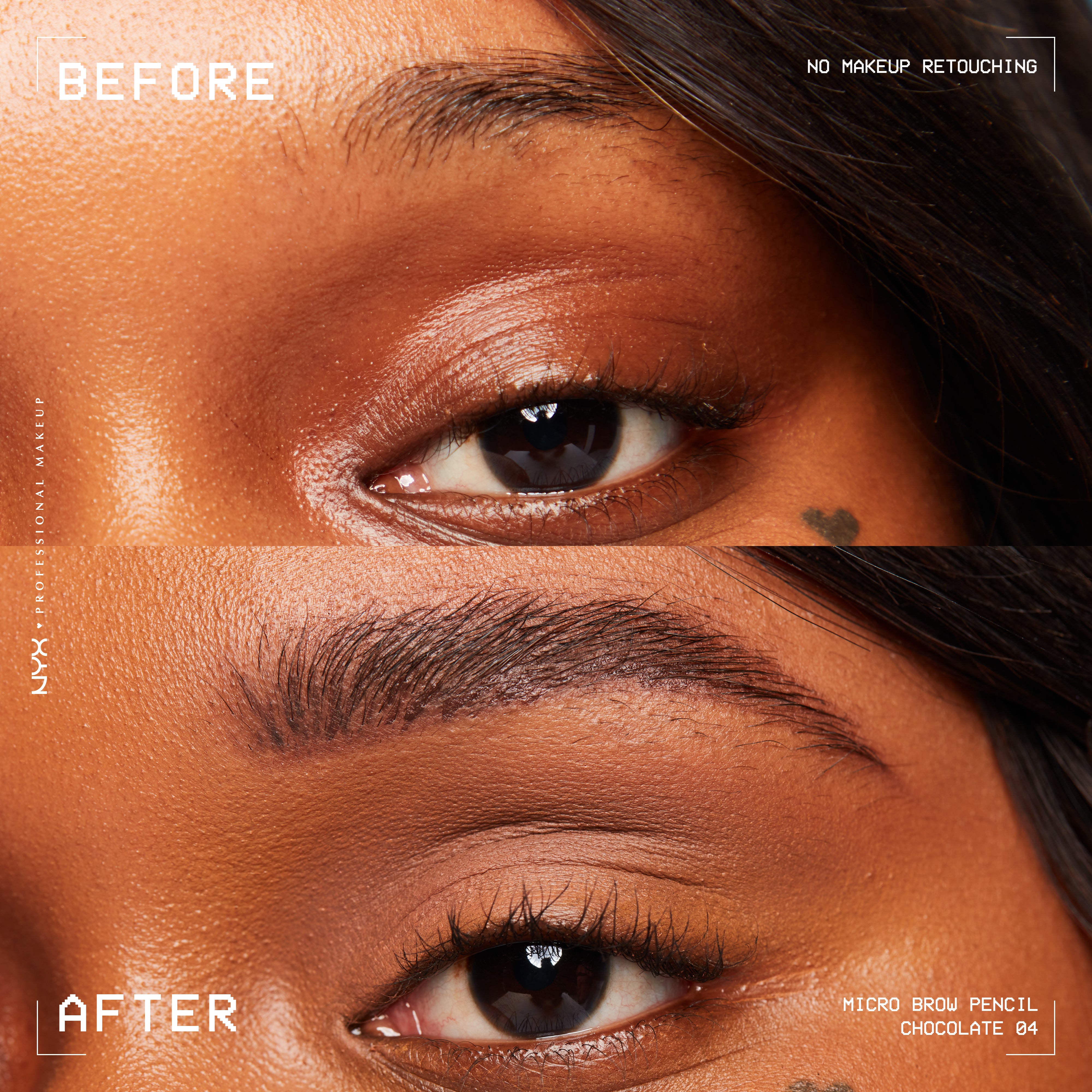 Micro Brow Pencil, Ultra-Fine, Dual-Ended, Precise Eyebrow Pencil