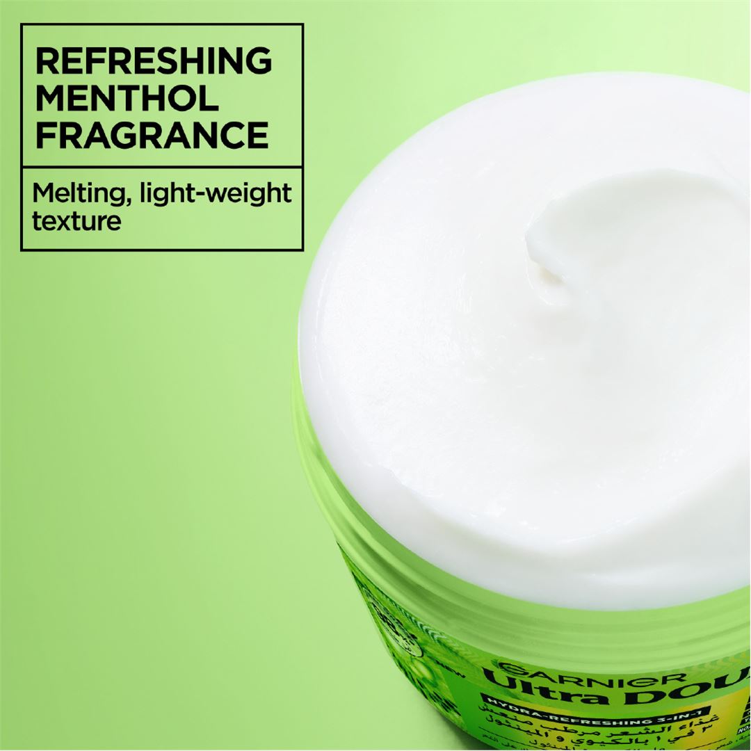 Ultra Doux Hair Food Kiwi Menthol 3in1 Hair Mask