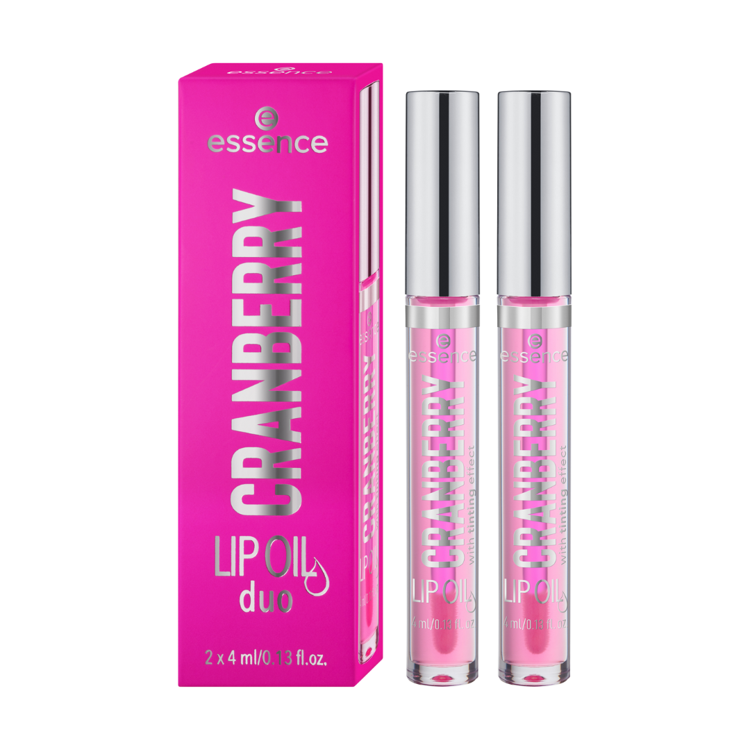 Essence Cranberry Lip Oil Duo