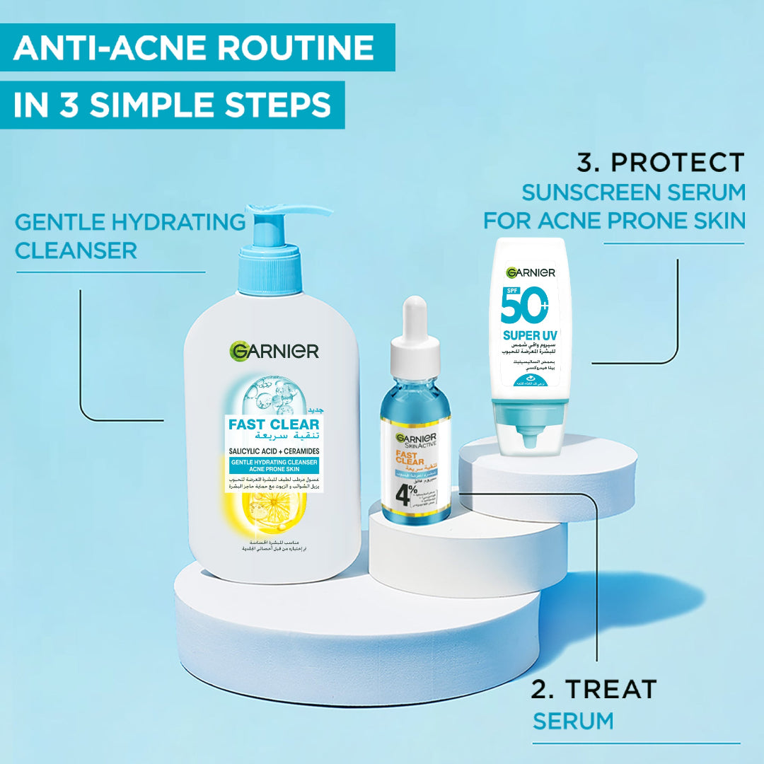 Fast Clear Gentle Cleanser Hydrating Face Wash