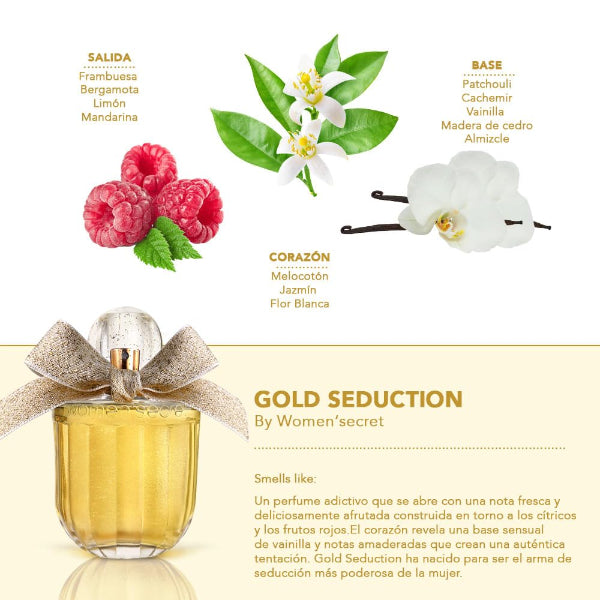 Gold Seduction Eau de Parfum - Notes