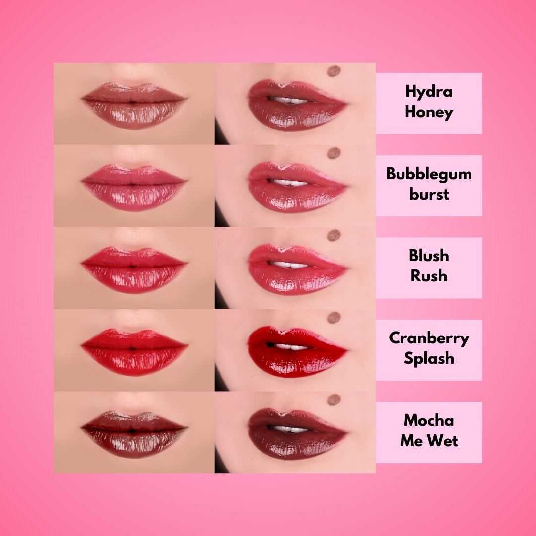 Lip IV Hydrating Gloss Stain, Lip Gloss, Up to 12HR Hydration