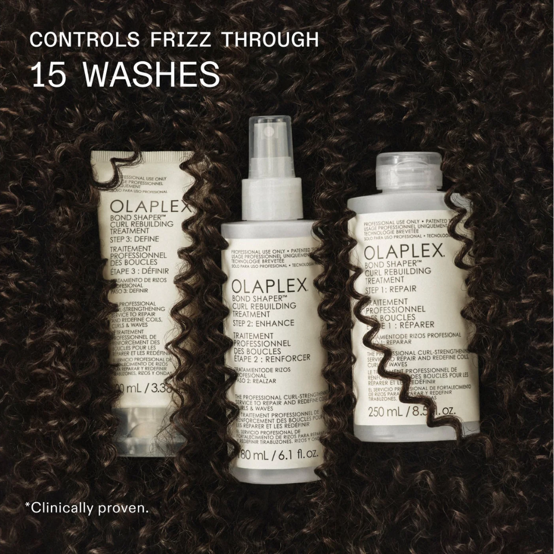 Olaplex Bond Shaper Curl Rebuilding Treatment Set