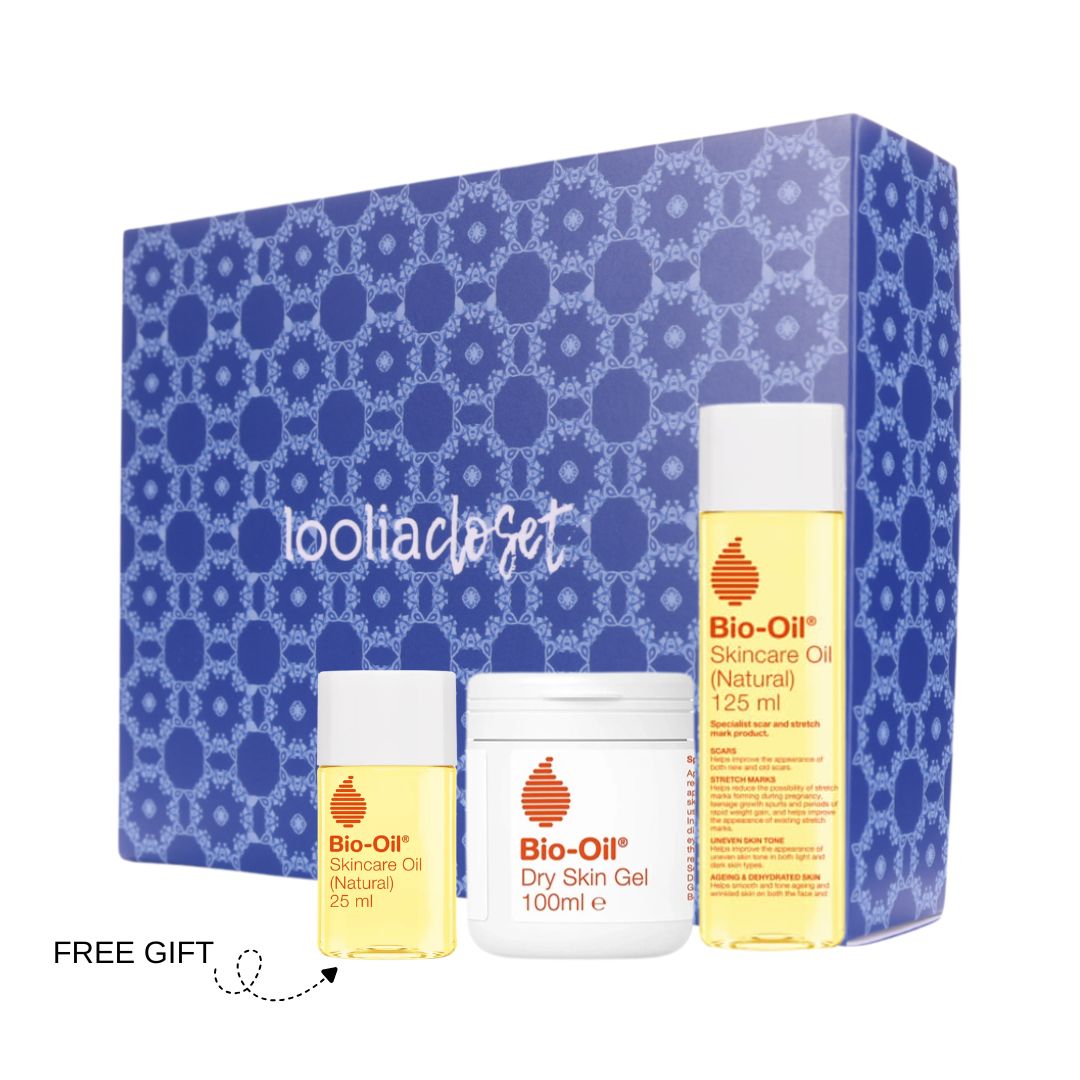 Skincare Oil Natural 125 mL + Dry Skin Gel 100 mL + FREE Oil Natural + FREE Gift Box