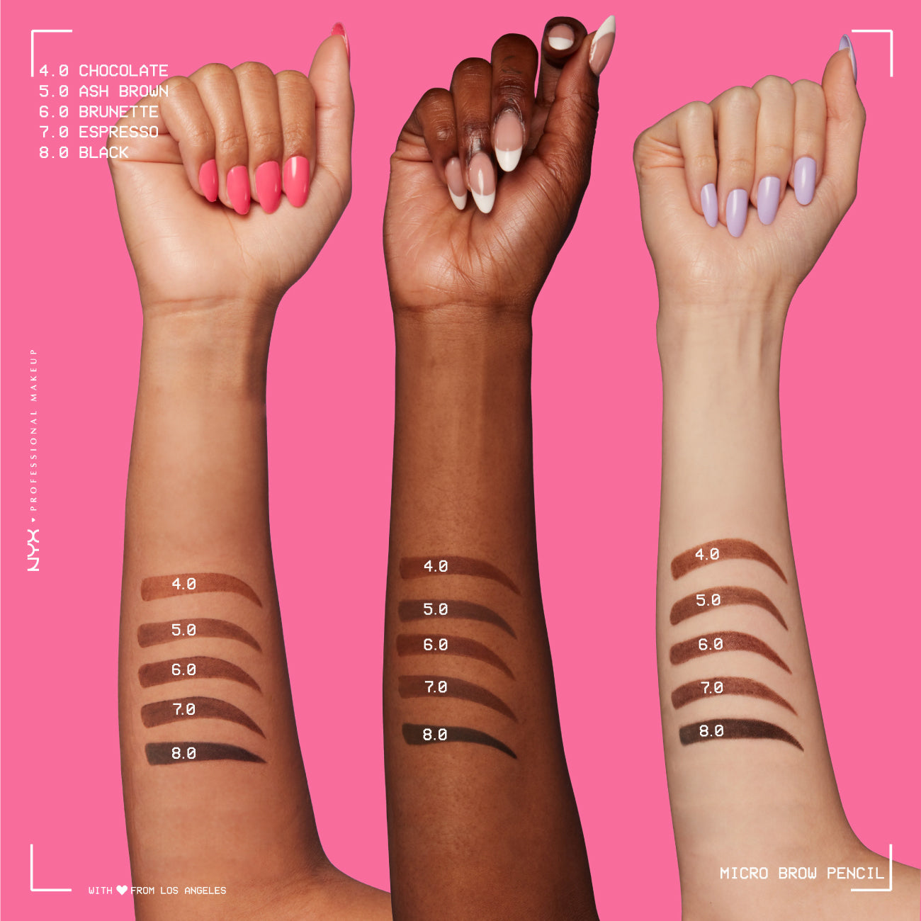 Micro Brow Pencil, Ultra-Fine, Dual-Ended, Precise Eyebrow Pencil