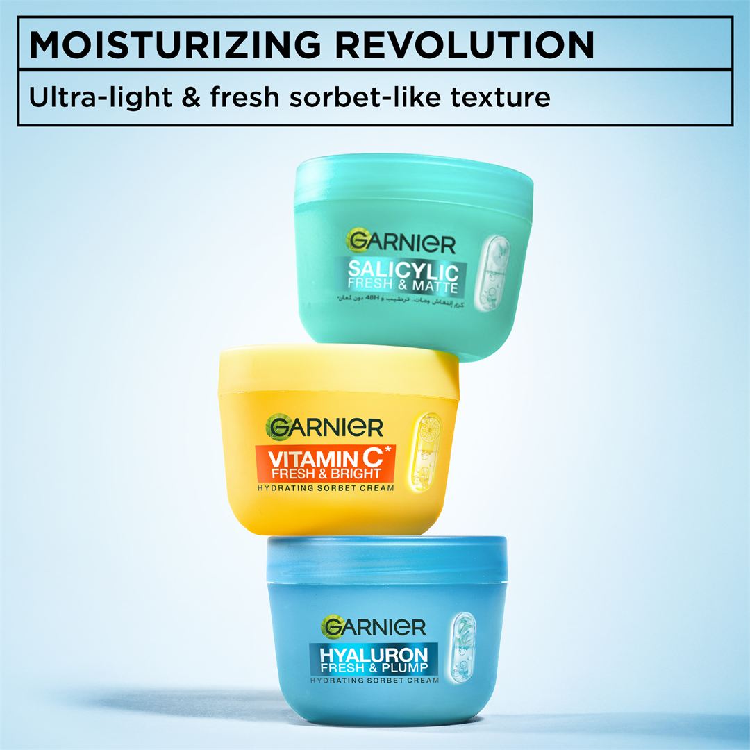 Hyaluron Fresh & Plump Sorbet Cream 85 mL