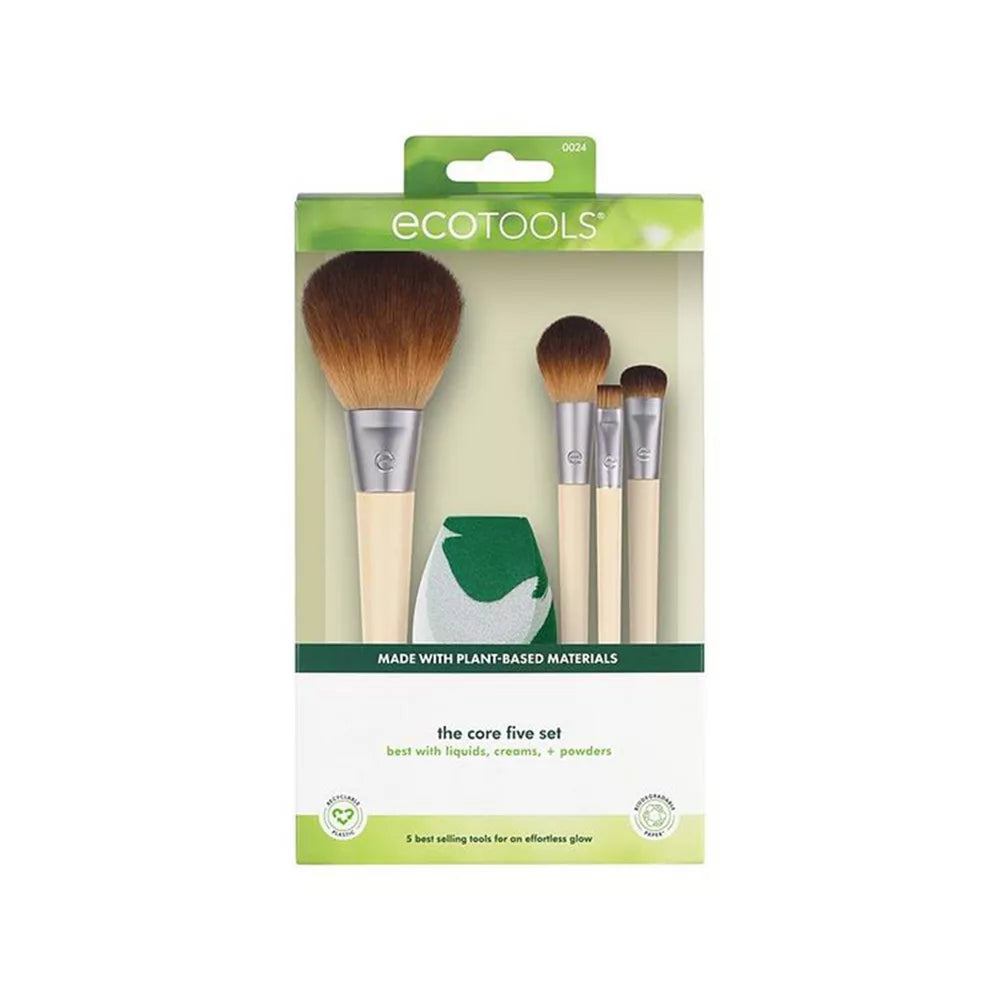 Eco Tools Core Five Makeup Brush and Sponge Set | Loolia Closet