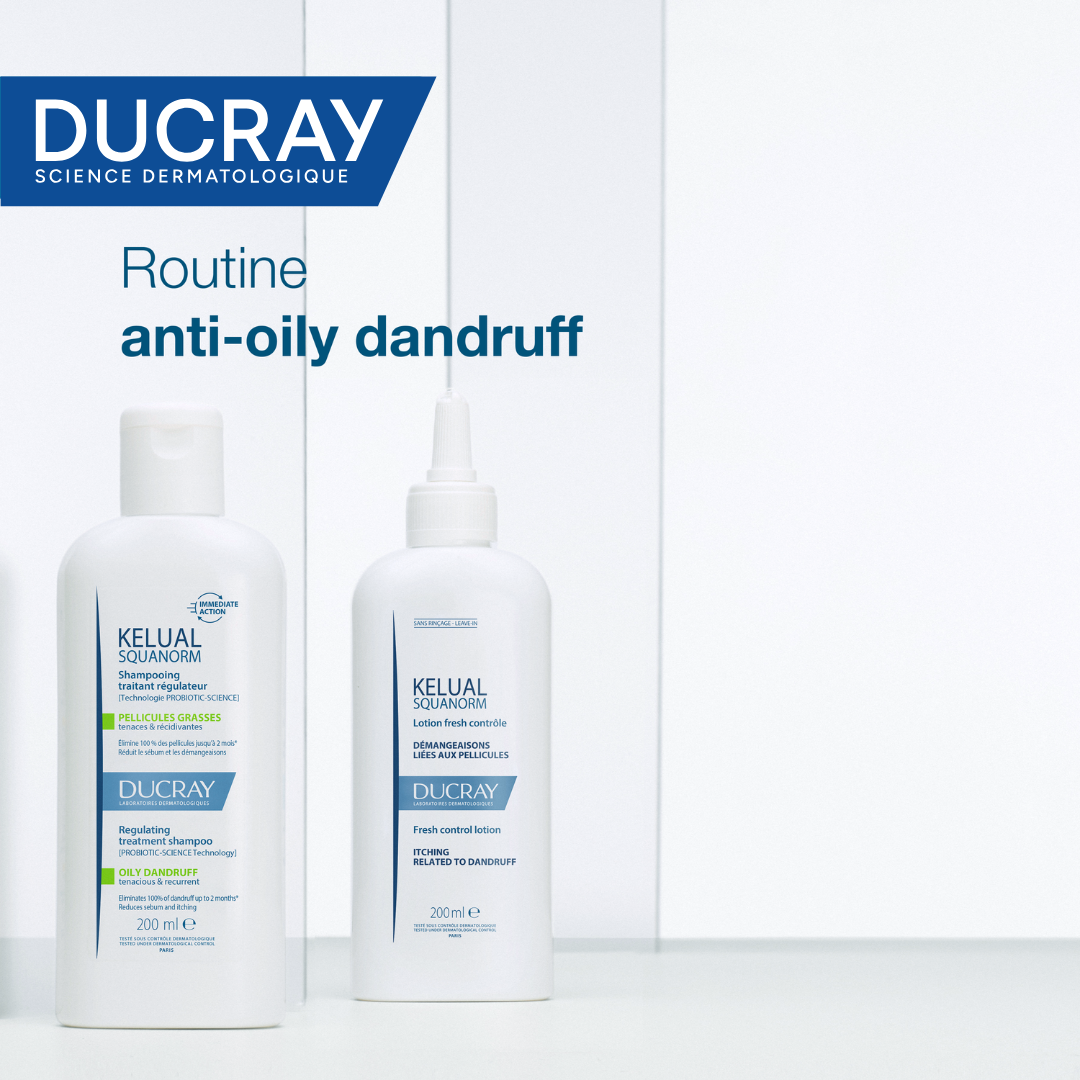 Kelual Squanorm Anti-Dandruff Treatment Shampoo - Oily Dandruff