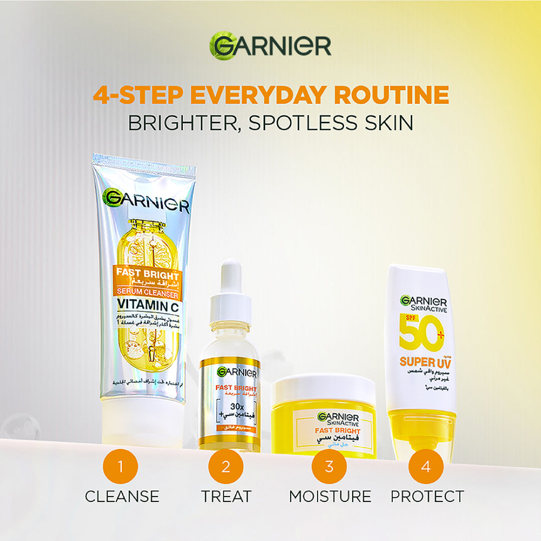 Fast Bright Serum Cleanser Dual Action Foam Cleanser