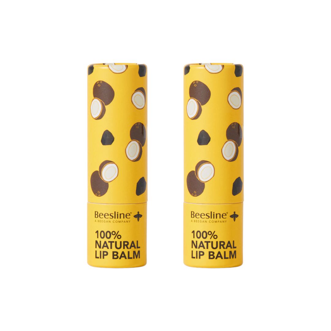 2x 100% Natural Lip Balm At 50% OFF