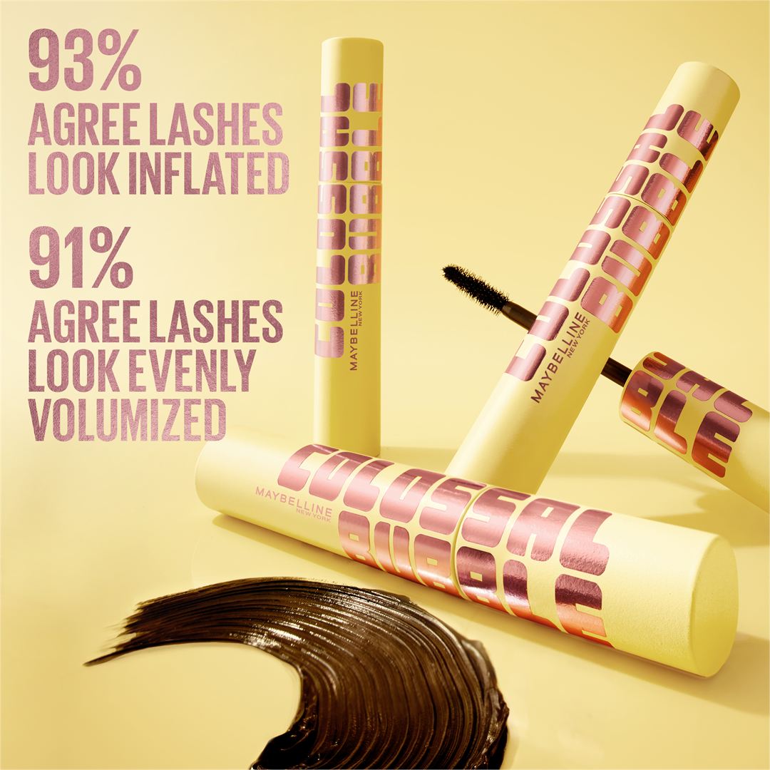 Maybelline Colossal Bubble Washable Mascara for Bold Volume