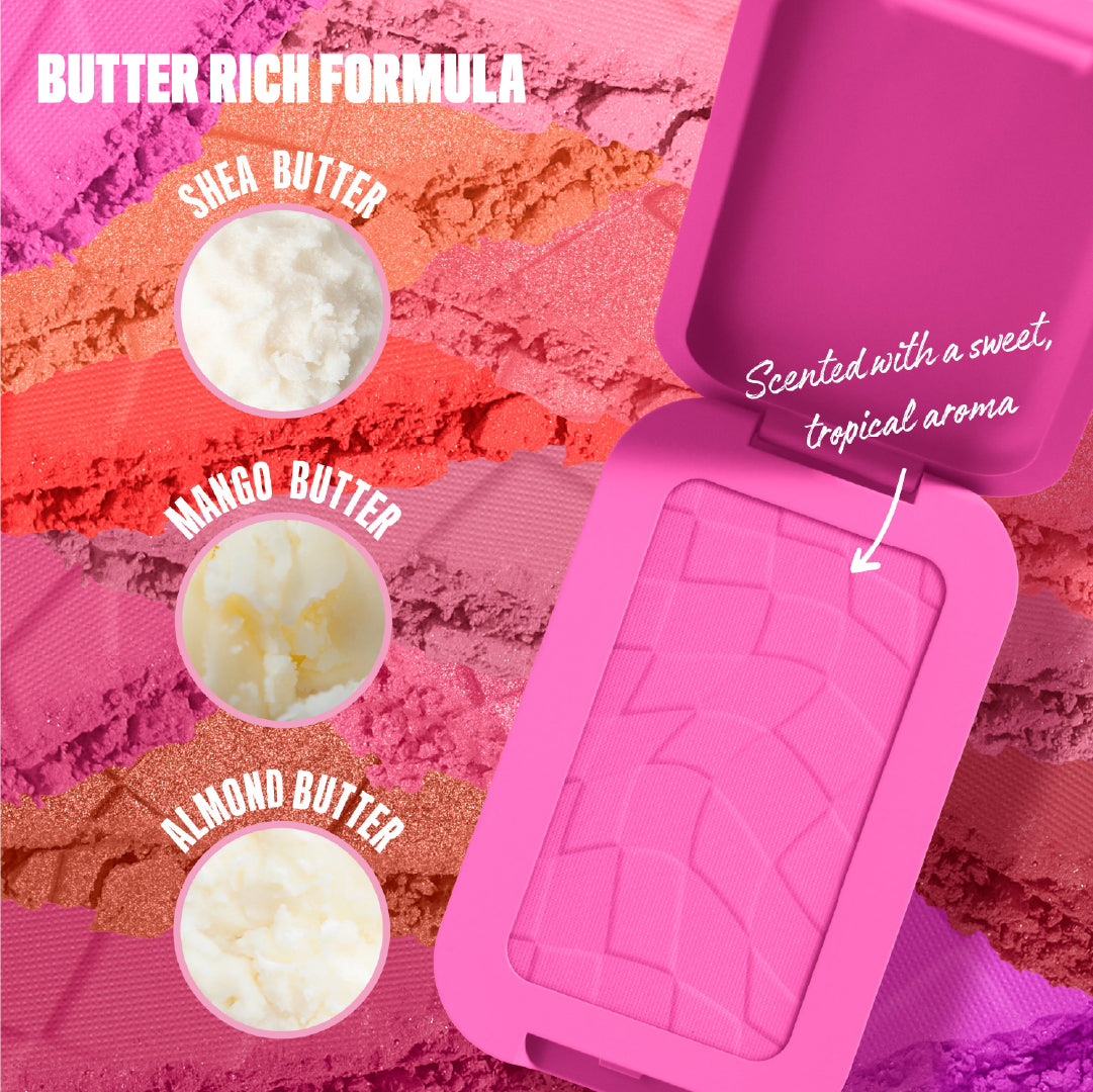 Buttermelt Blush, Powder Blush, Up To 12 H Wear, Fade & Transfer Resistant