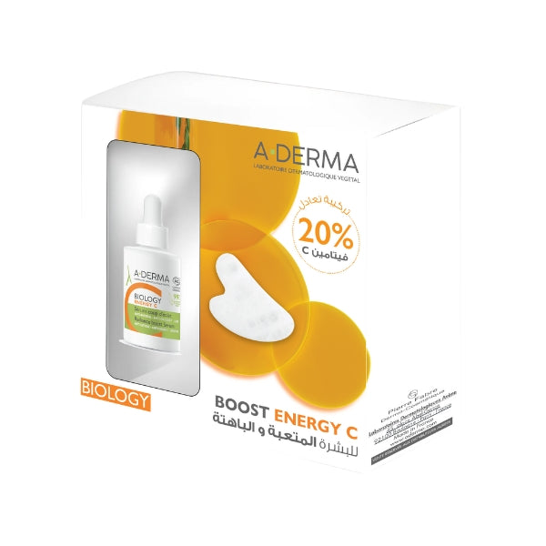 A-Derma - Boost Vitamin C Radiance Energy Skin Set