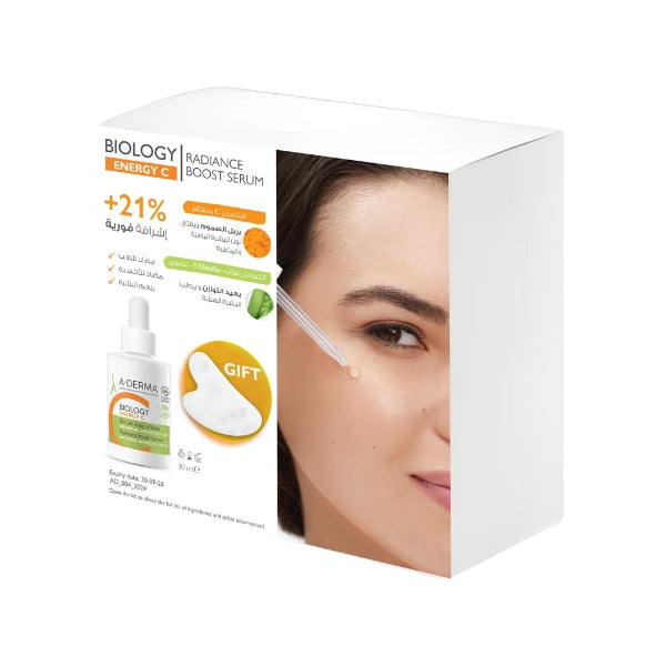 A-Derma - Boost Vitamin C Radiance Energy Skin Set