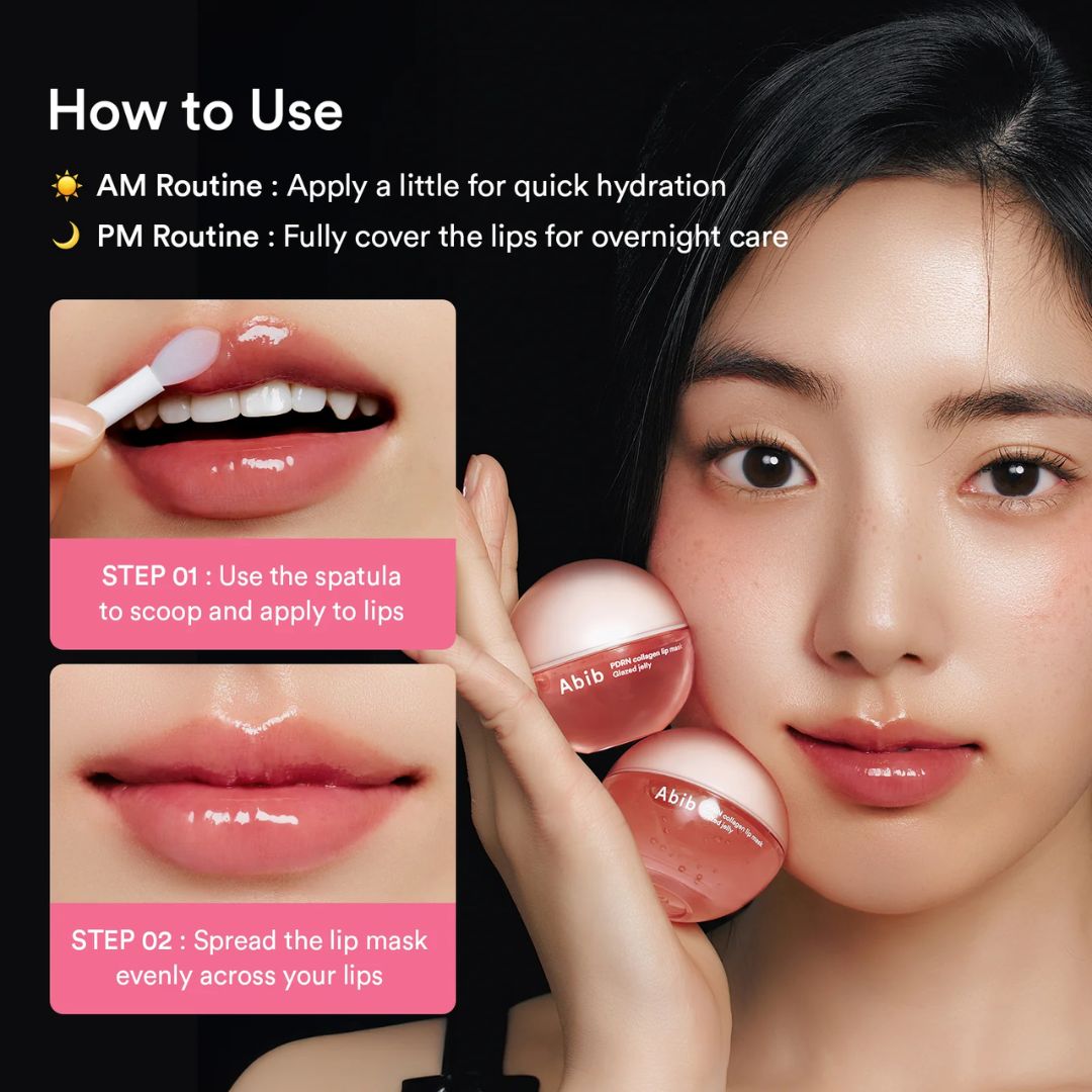 Abib PDRN Collagen Lip Mask Glazed Jelly Hydrating Treatment 11g