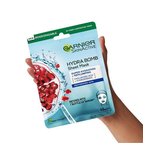 Hydra Bomb Pomegranate Super-Hydrating & Replumping Tissue Mask for Dehydrated Skin