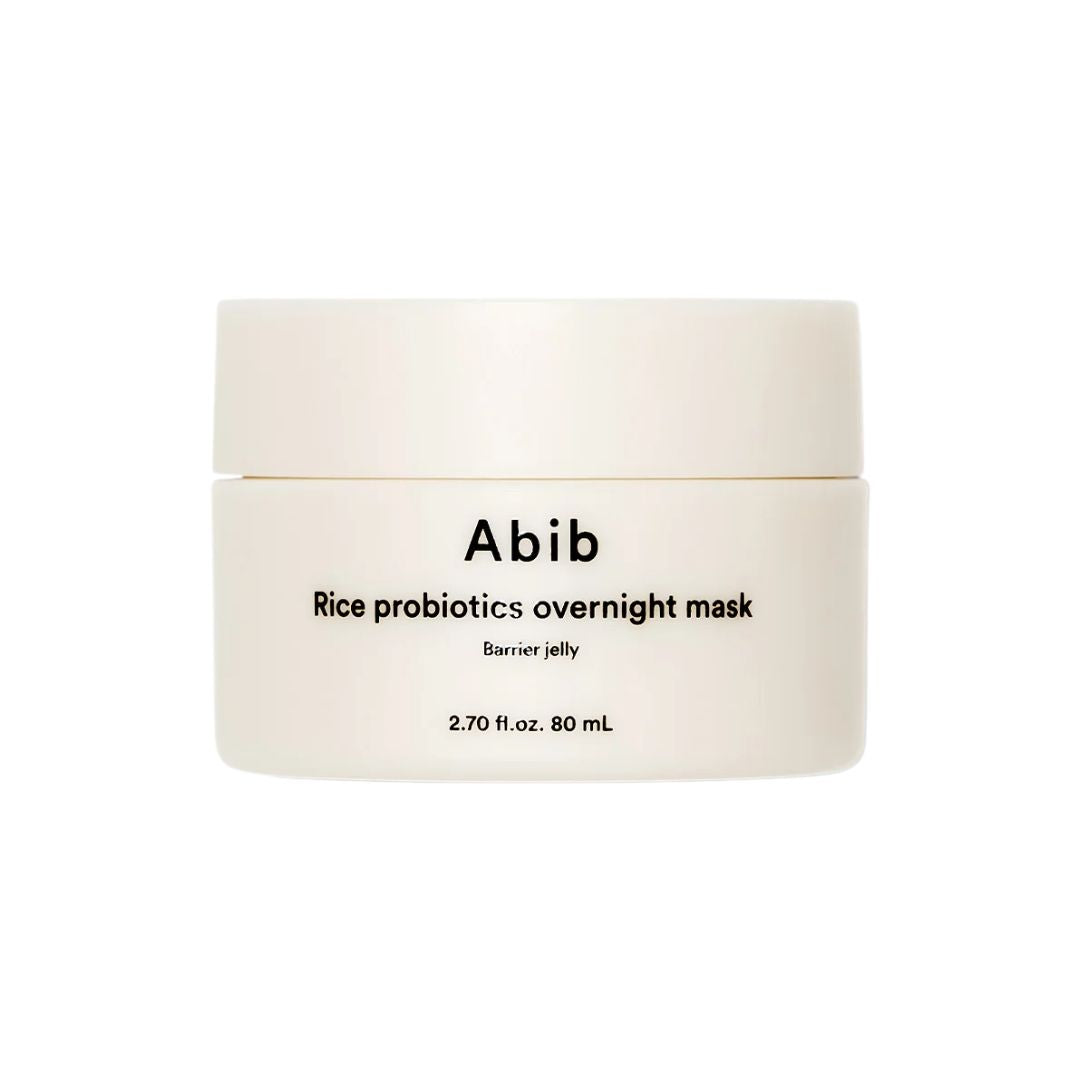Abib Rice Probiotics Overnight Mask Barrier Jelly Hydrating Care 80 ML