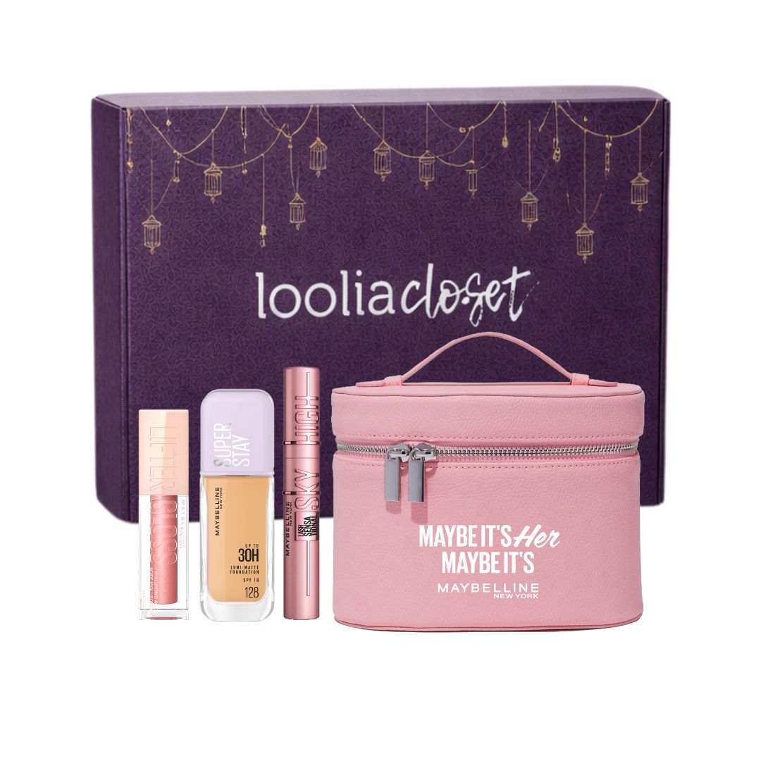 Lifter Gloss + Lumi-Matte Foundation + Sky High Mascara + FREE Pouch At 30% OFF